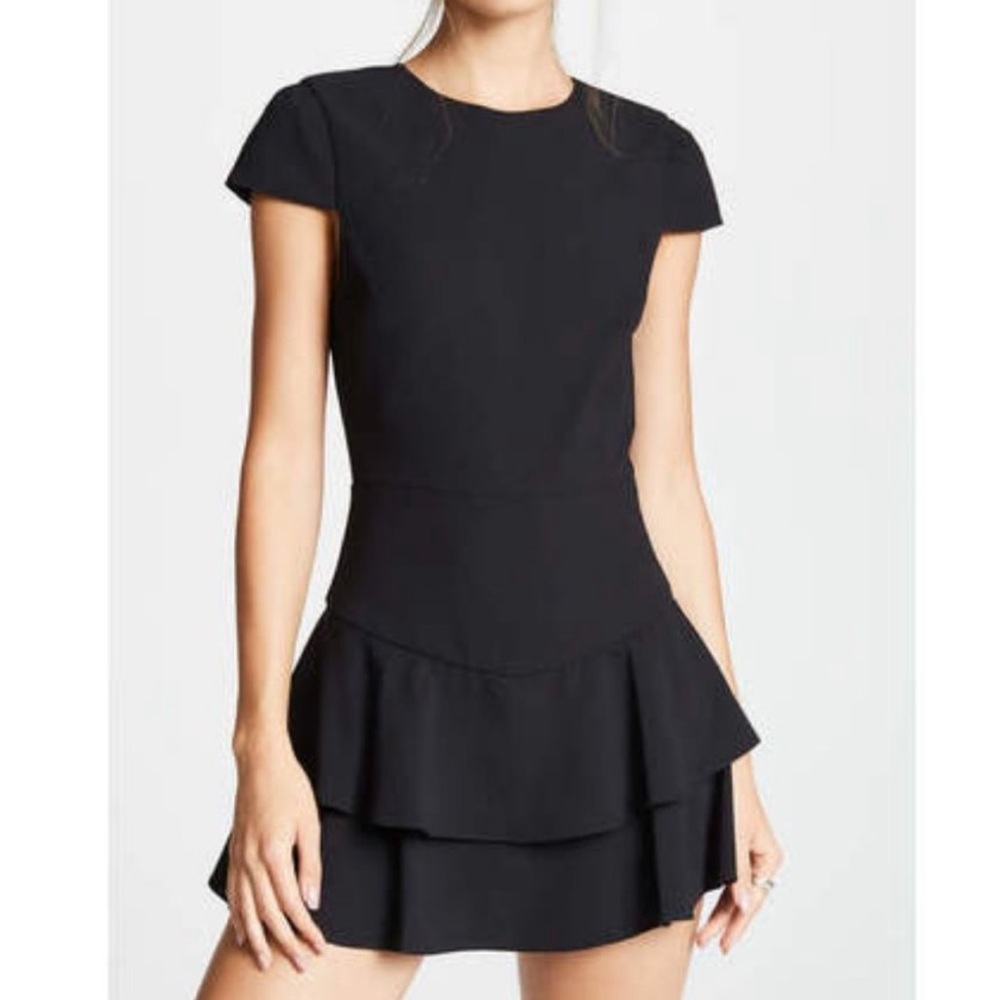 alice and olivia shay skort romper